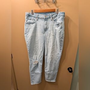 Old Navy Light Wash Boyfriend Jeans